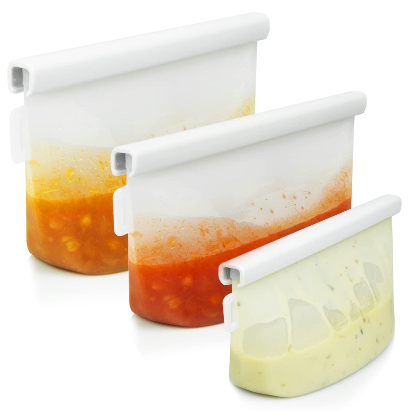 Reusable Silicone Food Storage Bags